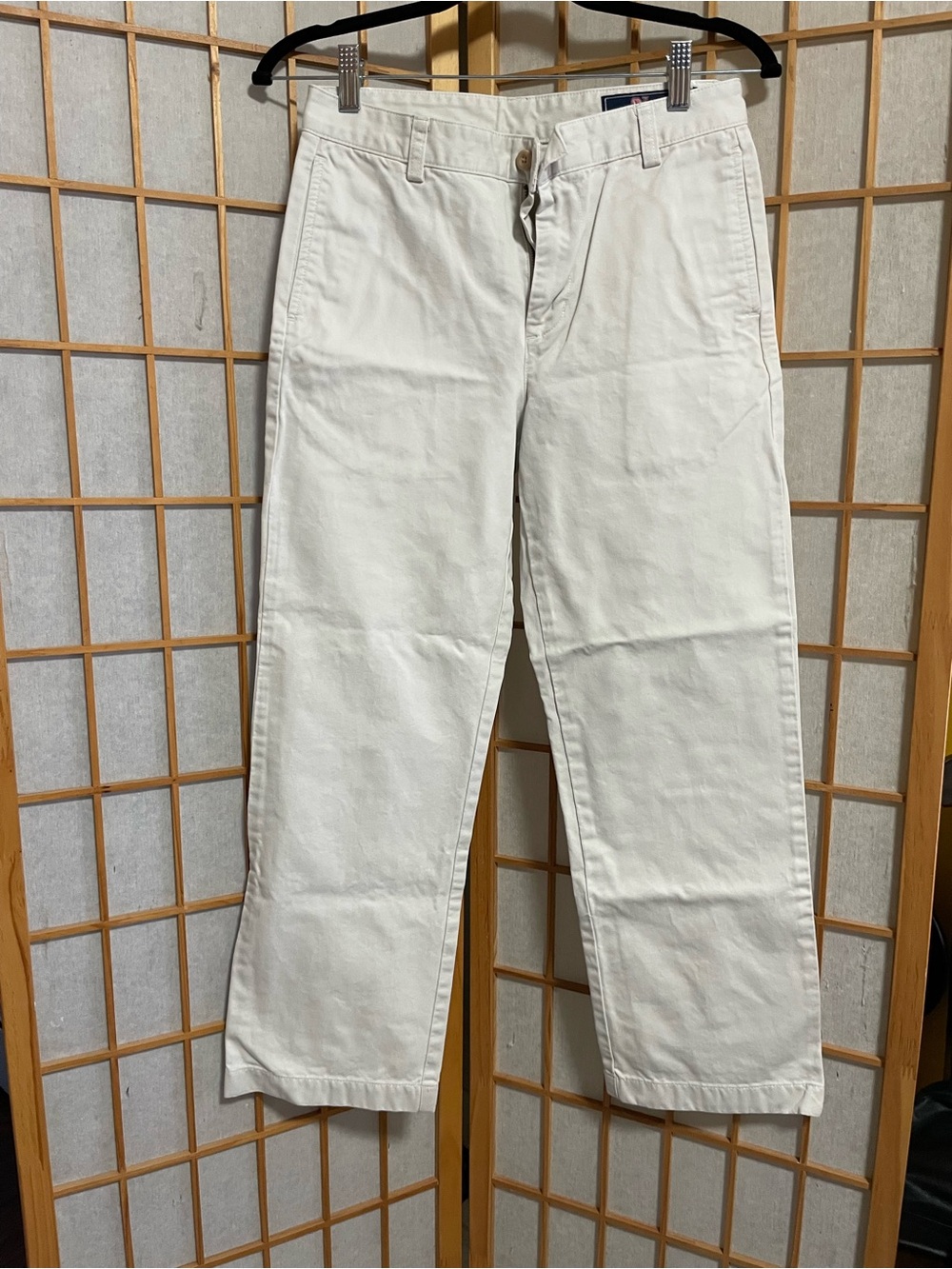 Vineyard Vines Pants Boys Size 16 Khaki Club Chinos 100% Cotton Straight Leg